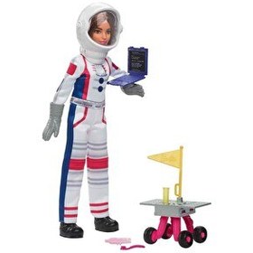 Resim Barbie Deluxe Kariyer Bebek Astronot HRG45 