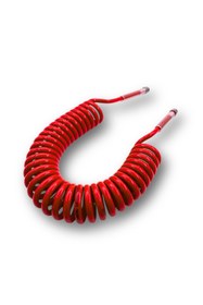 Resim marittimo SPİRAL HAVA HORTUMU POLİÜRETAN KIRMIZI 10X6.5mm 10 METRE 