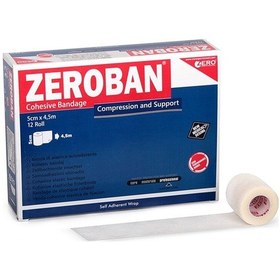 Resim Zeroban Bandaj 5 CM x 4.5 M Beyaz 