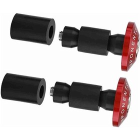 Resim Reedark Motosiklet Atv Sporcu 22mm 7/8'' Çelik Cnc Kaplama, Renkli Mavi , Dayanıklı, Kol Korumalı, Evrensel Uyumlu El Tutucu Ucu 