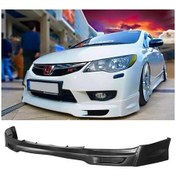 Resim Honda Civic Fd6 Makyajlı Kasa Mugen Ön Ek Karlık Plastik Mat Siyah 2009 2010 2011 