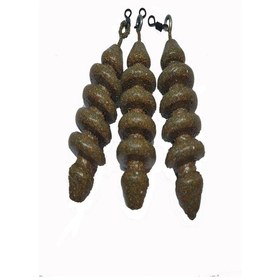 Resim SAZAN RİG Kaplama Yay Tipi Olta Kurşunu Toprak 90 gr (3 adet) 