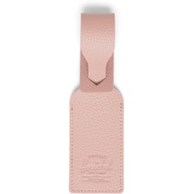 Resim Herschel Luggage Tag | Vegan Deri Bavul Etiketi - Gül Kurusu / OS 