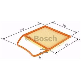 Resim Bmw 3 335 I Xdrive 2004-2011 Bosch Hava Filtresi 