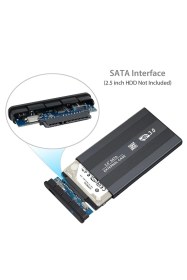Resim 2.5 Hdd Kutusu Usb 3.0 Hardisk Kutusu Metal Gövde Harici Kutu Ssd Kutusu Desteği Windows Mac Için 