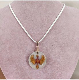 Resim El Yapımı 3d Baskı Anka Kuşu Heykeli 563 Krem 