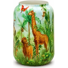 Resim Animals Metal Saksı L 