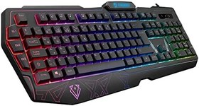 Resim Lunatic Everest KB-GX61 FORMULA USB RGB Aydınlatmalı 3 Makro Tuşlu Bilek Destekli Gaming Oyuncu Klavyesi 
