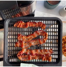 Resim Temizlemesi Kolay Hava Fritözleri Raflı Fırın Gevrek Fırın Tepsisi Hafif İşgücü Tasarrufu 