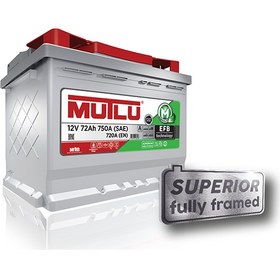 Resim Mutlu Akü 12 Volt 72 Amper Start-Stop 
