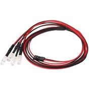 Resim 2 Mavi 2 Yeşil Led Işık Seti - 1/10 Ve 1/8 Rc Araçlar İçin Profesyonel Aydınlatma Çözümü 