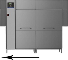 Resim Professional Çift Durulamalı Konveyörlü Bulaşık Makinesi 250 Sepet/saat (ön Yıkama Modülü İle Kullanılacak İse 865506 İle Birlikte Sipariş Edilmelidir) EDR25PER5V 