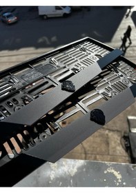 Resim Peugeot Yeni Logo Mat Pleksi Plakalık Uyumlu 