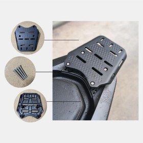 Resim Honda Pcx Alüminyum Çanta Demiri 2017-2025 Siyah 