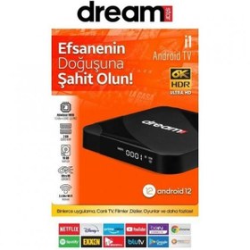 Resim Dreamstar I1 Android Tv Box 2gb Ram 16GB Hafıza Android 12 