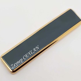 Resim Hediyehanesi Kişiye Isme Özel Lüks USB Şarjlı Alevsiz Elektronik Çakmak 