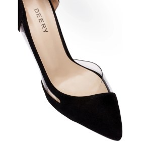 Resim Deery Siyah Süet Kadın Stiletto 
