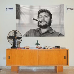 Resim Che Guevara Duvar Örtüsü - 160 cm x 220 cm 