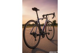 Resim Bisan Mithra Rim Brake 105 Yol Bisikleti 56 cm 700C 2X11 Vites Gri Lacivert Kırmızı 