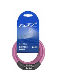 Resim Kilit - Dt82120, 8x1000, 4 Şifreli, Pembe Sabit Şifreli Pembe 