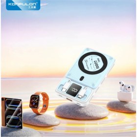 Resim İlk El Grup Ieg™ Konfulon M25W 10.000 Mah 20W Pd Magsafe Powerbank - Mavi 