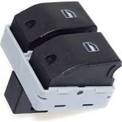 Resim Volkswagen Polo Sol İkili Cam Kaldırma Düğmesi 2002 - 2010 Model İthal Ürün 6Q0959858 