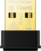 Resim yenibagshop Archer T3U, AC1300 Mbps, Çift Bant, USB 2.0, Nano Wi-Fi 5 USB Adaptör 