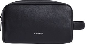 Resim Calvin Klein CK MUST WASHBAG/DOPP KIT Erkek Siyah El Çanta 