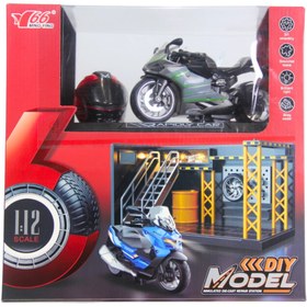 Resim NW NessiWorld 1/12 Motosiklet Ducati PB 3R Sesli ve Işıklı 