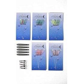 Resim Istavrit, Kurşunlu Fırdöndülü Çapari Set 5'li Paket 
