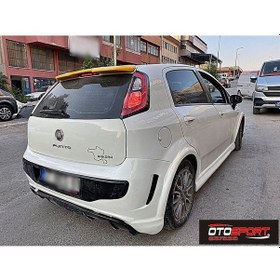 Resim Fiat Punto Evo Abarth Arka Tampon Fiberglass Boyasız 