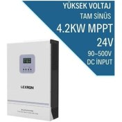 Resim Lexron 4.2kw Hv Mppt Akıllı Inverter 24v 
