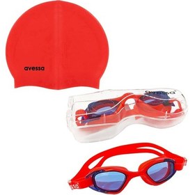 Resim Avessa 2’Li Yetişkin Havuz Seti Kırmızı Gs3-Sc401 Çok Renkli 