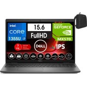 Resim Dell Latitude 3550 Intel Core I7 1355U 32GB Ddr5 4tb SSD 15.6" Fhd IPS MX570 Freedos Taşınabilir Bilgisayar WN012L54501410+ZETTAÇANTA 