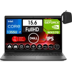 Resim Dell Latitude 3550 Intel Core I7 1355U 32GB Ddr5 4tb SSD 15.6" Fhd IPS MX570 Freedos Taşınabilir Bilgisayar WN012L54501410+ZETTAÇANTA 