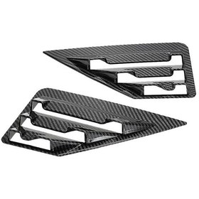 Resim C-2016-2019 Modelleri İçin Arka Üçgen Pencere Panjur Kaplaması - Parlak Şerit Yama İle Aracınızın Estetiğini Geliştirin 