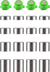 Resim Sones Ps5 İçin 20 Parça / Set Oyun Kumandası Metal Düğmeler Mantar Başlı Manyetik Tabanlı Çapraz Tuşlar Aksesuar Seti Diğer 