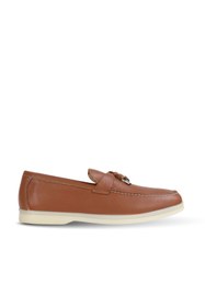 Resim Bueno Shoes Taba Flotter Deri Kadın Günlük Ayakkabı 05ws101 