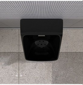 Resim Lucco Loop 32 CM Fotoselli Pisuvar Siyah 