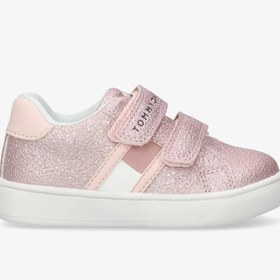 Resim Tommy Hilfiger Glitter Bebek Pembe Spor Ayakkabı 