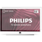 Resim Best Ekran Philips Uyumlu 55POS9002 TV Ekran Koruyucu - 55" 139 CM Ekran Koruyucu 