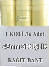 Resim Maskeleme Bandı 36 Adet 48Mm Kağıt Boya Bantı 