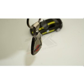 Resim Nissan Uyumlu Logo Krom Metal Stil Anahtarlık New Style 