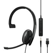 Resim | Sennheiser Adapt 135 USB Iı (1000914) - Kablolu, Tek Taraflı Kulaklık - 3,5 mm Jak ve USB Bağlanabilirliği - Uc Optimize Edilmiş - Üstün Ses - Geliştirilmiş Konfor - Çağrı Kontrolü - Siyah 