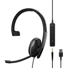 Resim | Sennheiser Adapt 135 USB Iı (1000914) - Kablolu, Tek Taraflı Kulaklık - 3,5 mm Jak ve USB Bağlanabilirliği - Uc Optimize Edilmiş - Üstün Ses - Geliştirilmiş Konfor - Çağrı Kontrolü - Siyah 
