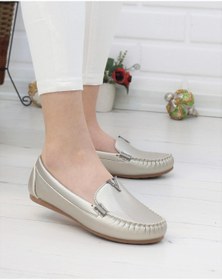 Resim Nesil Shoes Neyna 001 Gold V Toka Günlük Kadın Babet 