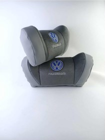 Resim Volkswagen Oto Boyun Yastığı 2'li Gri 