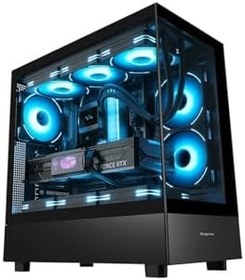 Resim Segotep Endura Pro+ Siyah 750W 80+ Bronze PCIE 5.1 Midi Tower Kasa (6xARGB Fan) 