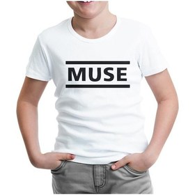 Resim Lord Tshirt Muse - Logo Beyaz Çocuk Tshirt 