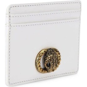 Resim Kurt Geiger Chelsea Card Holder Deri Kadın Kartlık Beyaz 